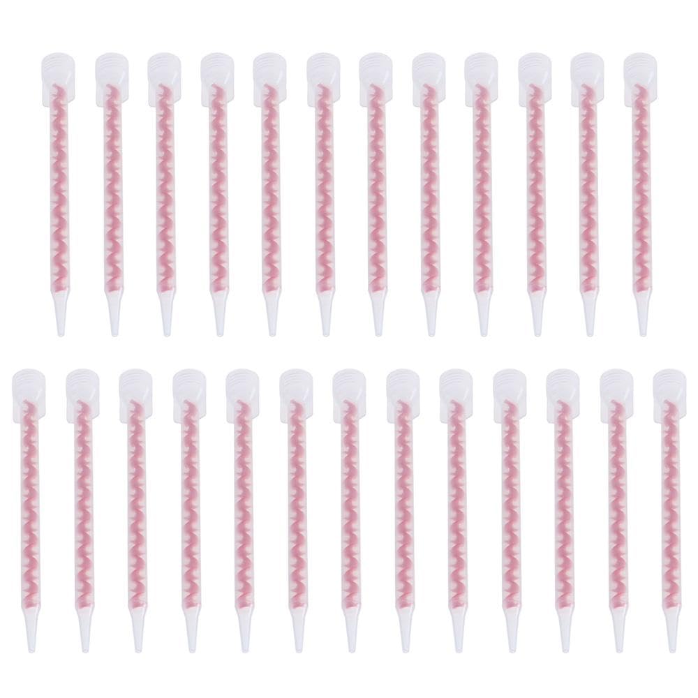 HOBBYIN 25 Pieces Epoxy Mixing Nozzle Static Mixing Nozzle,23.6cm(9.3inch) Epoxy Mixing Nozzle