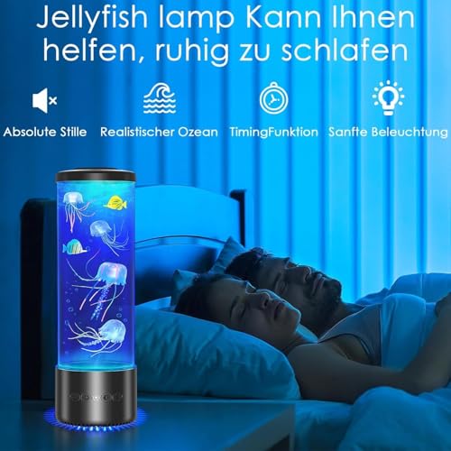 Lámpara Flotante Medusas LED para Decoración de Mesa miniatura 3