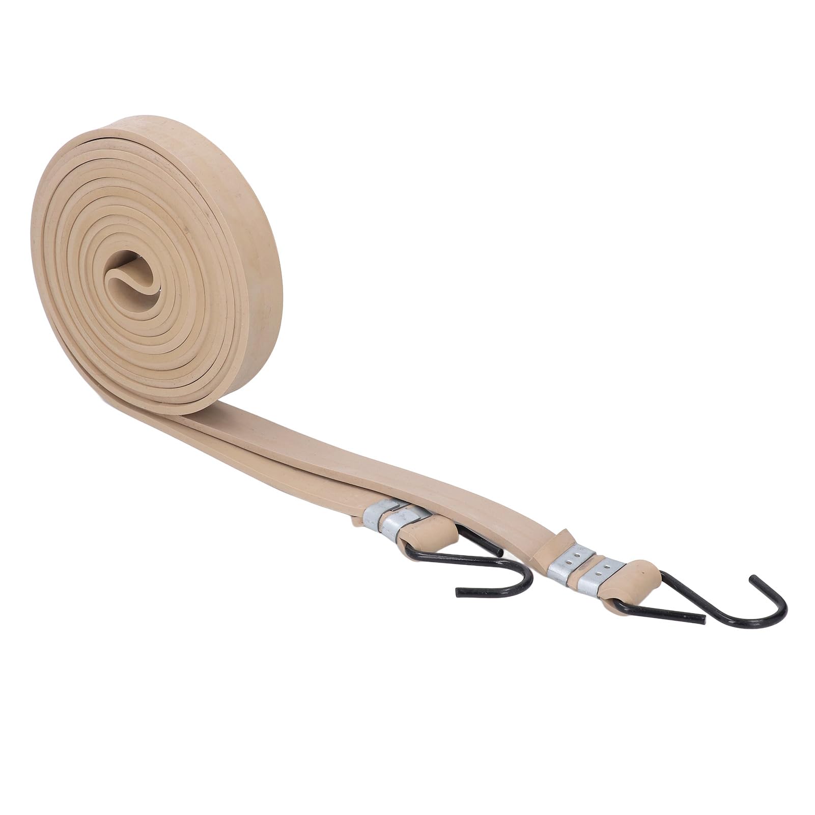 Corde à élasticité plate haut de gamme 4,6 mm d'épaisseur avec crochet