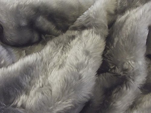 Peluche Care Bear argenté en fausse fourrure renard de haute qualité