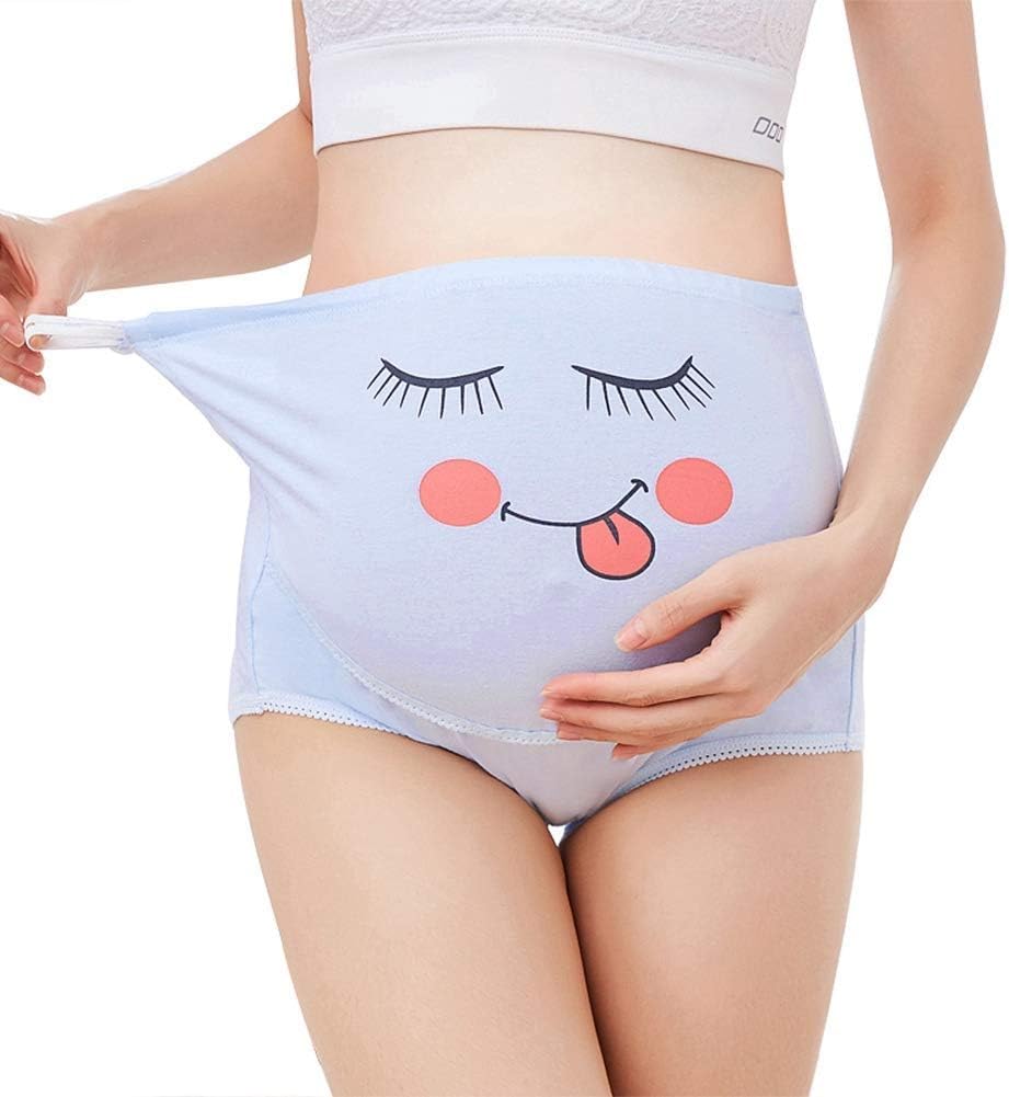 Maternity Underwear Thong Over Bump – Pack of 1 2 Pregnancy Shapewear Over Belly Support Seamless Pregnant Panties for Women-image-10