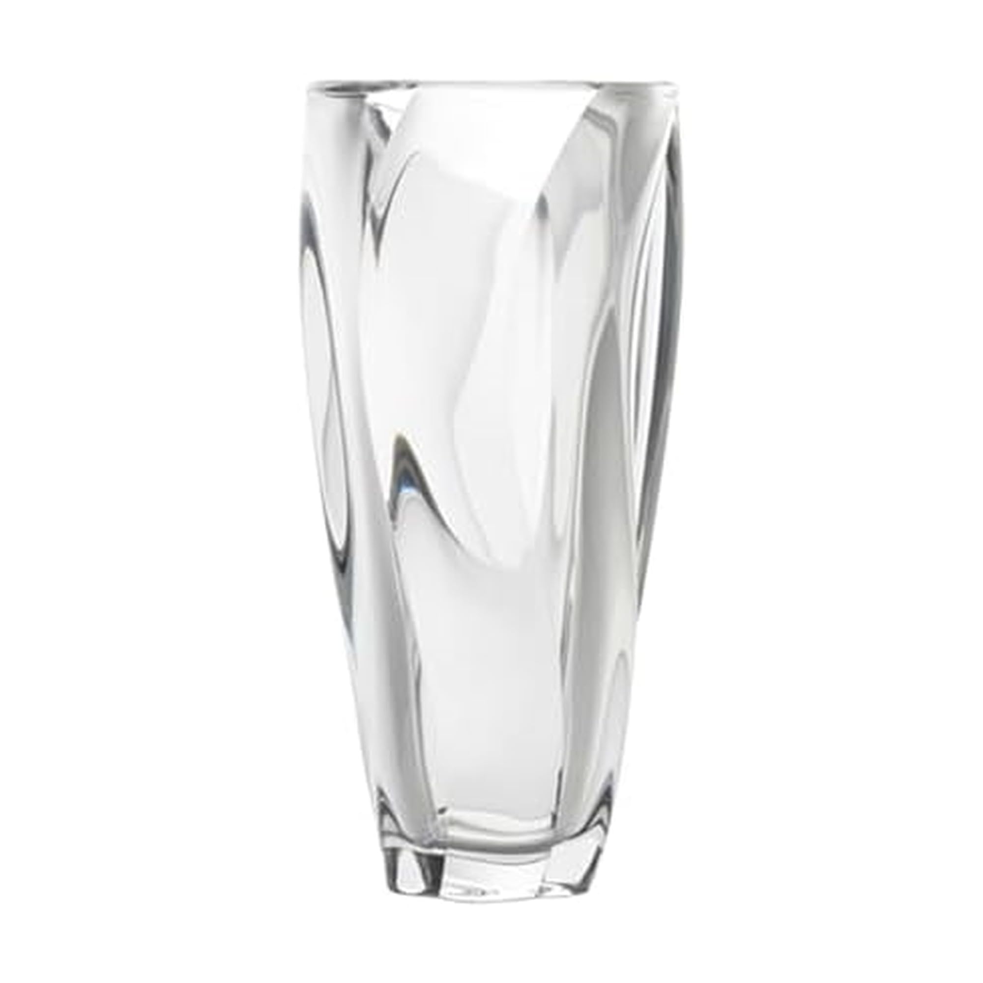 Mikasa Cassia Crystal Glass Vase, 12 Inch