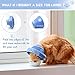 MLWSKERTY Breathable Cats Recovery Collar Practical Adjustable Cone Shape Collar Designed to Aid After