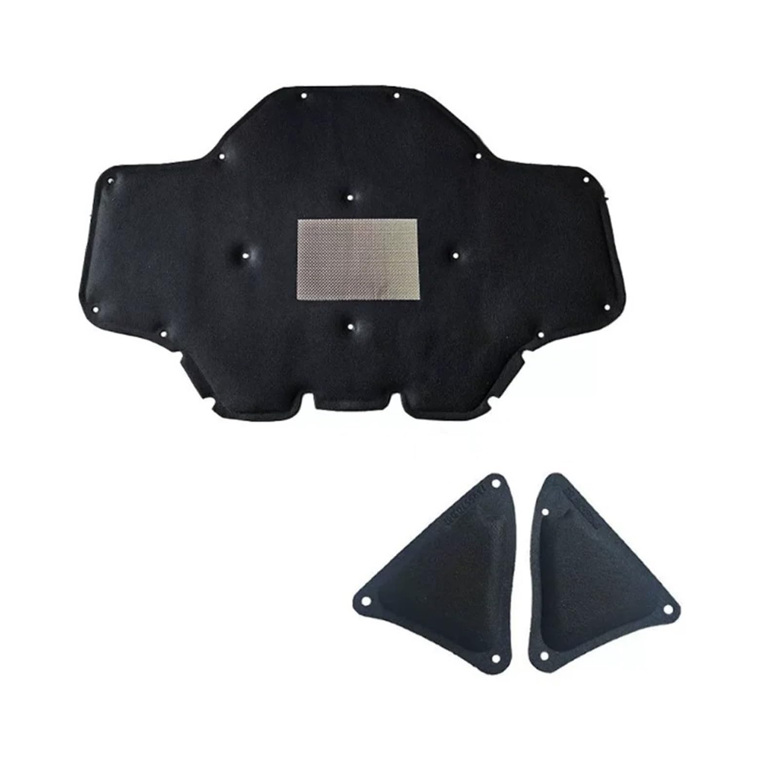 Ltusgt Aluminum Foil B Car Hood Insulation Pad For Bmw For X3 For X4 G01 G02 2018~2024 2019 2020 Car Front Hood Engine Sound Heat Insulation Cotton Pad Soundproof Mat Cover(Aluminum Foil B)