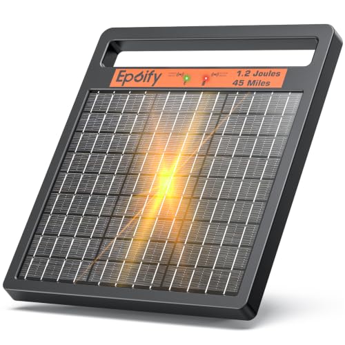 Epoify LD02 1.2J Solar Electric Fence Charger