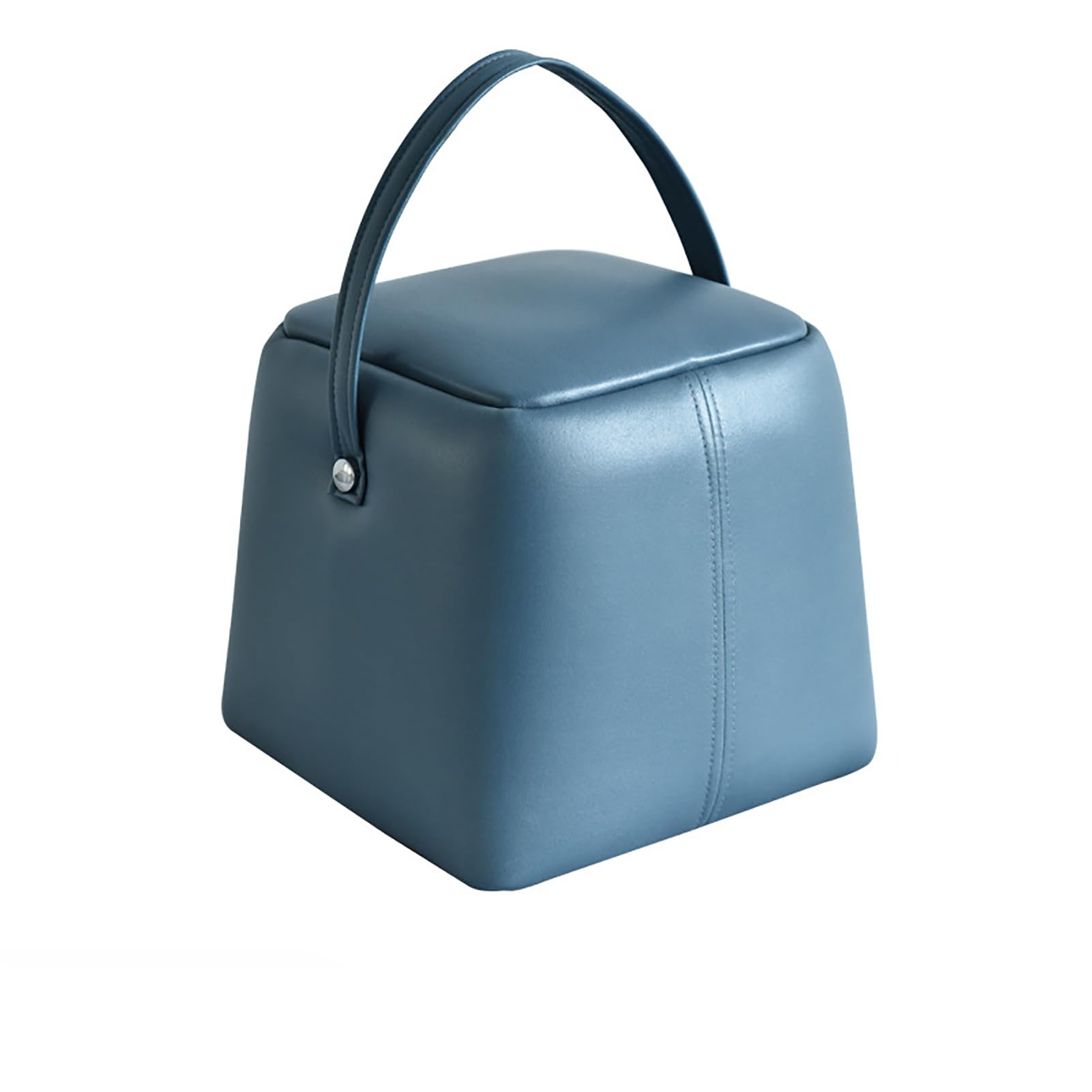Tabouret de vanité bleu moderne comme table d'appoint polyvalente