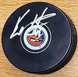 Autographed Bo Horvat New York Islanders Hockey Puck