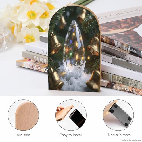 Sujetalibros decorativos de Navidad para escritorios y oficinas 5