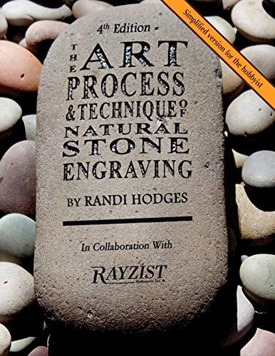 Image of The Art Process and Technique of Natural Stone Engraving: Stone Engraving NEW BLACK AND WHITE