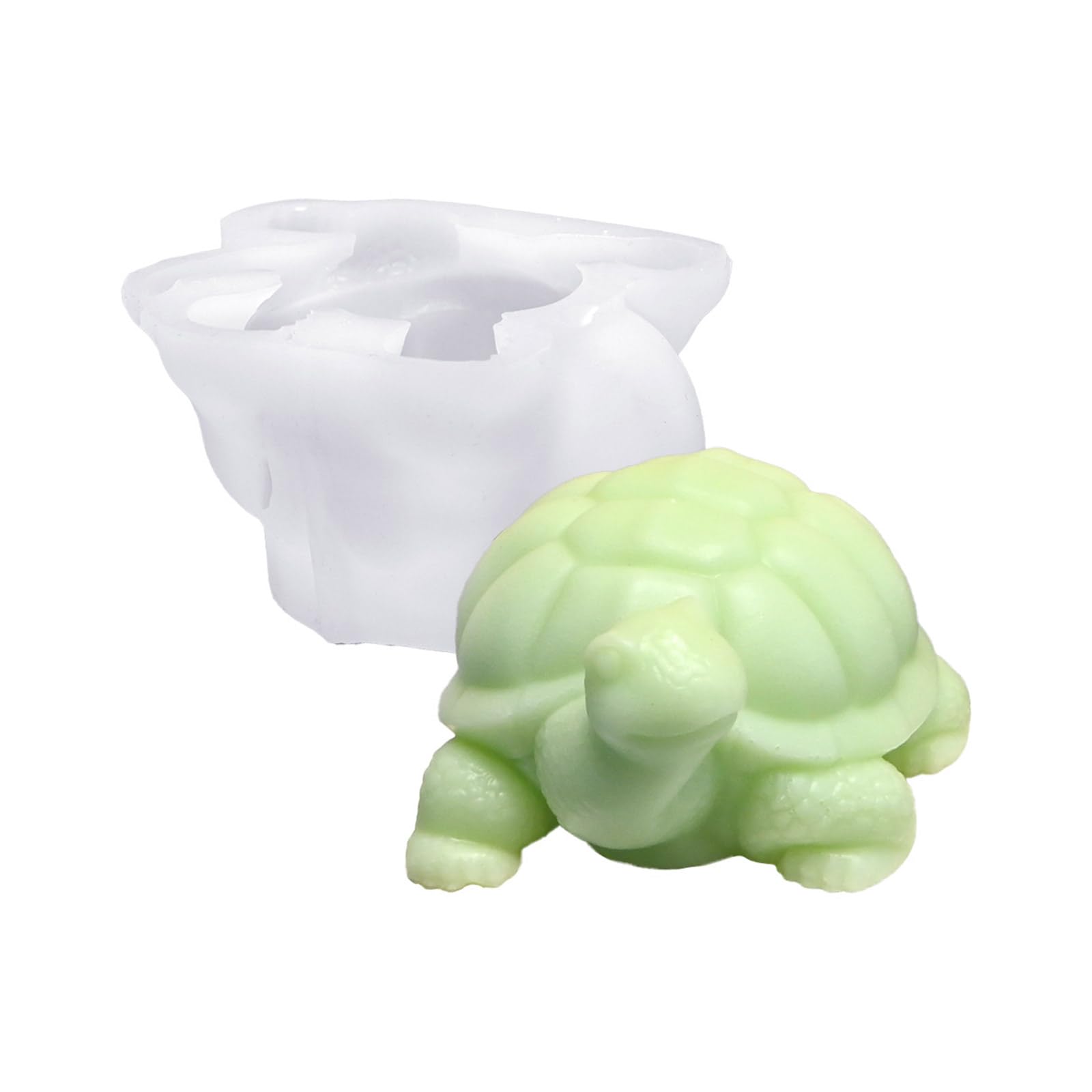 NEWFT Multifuntional Turtles Shape Silicone Resin Flexible Silicone Ornament for Crafting Enthusiasts