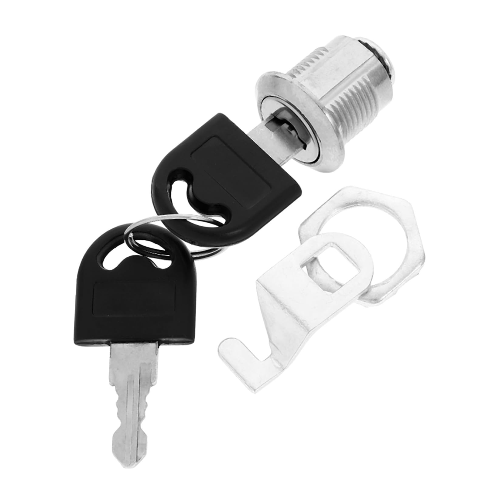 MUCKLILY Toilet Paper Dispenser Key Lock Paper Towel Key Replacement Stainless Steel Lock Simple to Install for Environments