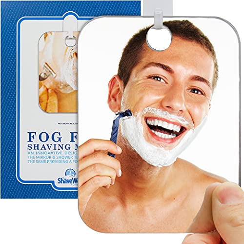 The Shave Well Company Original AntiFog Shaving Mirror Fogless