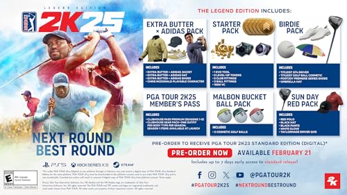 Image of PGA TOUR 2K25 Legend - PC Steam [Online Game Code]