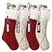 SOMYTING 4 Stück Weihnachtsstrumpf Gestrickte Wolle Weihnachtsstrumpfe mit Namensschildern Weihnachtssocken Deko Christmas Stockings für Weihnachtsfeier Weihnachtsdekorationen und Kindergeschenke SOMYTING günstig Kaufen-SOMYTING 4 Stück Weihnachtsstrumpf Gestrickte Wolle Weihnachtsstrumpfe mit Namensschildern Weihnachtssocken Deko Christmas Stockings für Weihnachtsfeier Weihnachtsdekorationen und Kindergeschenke