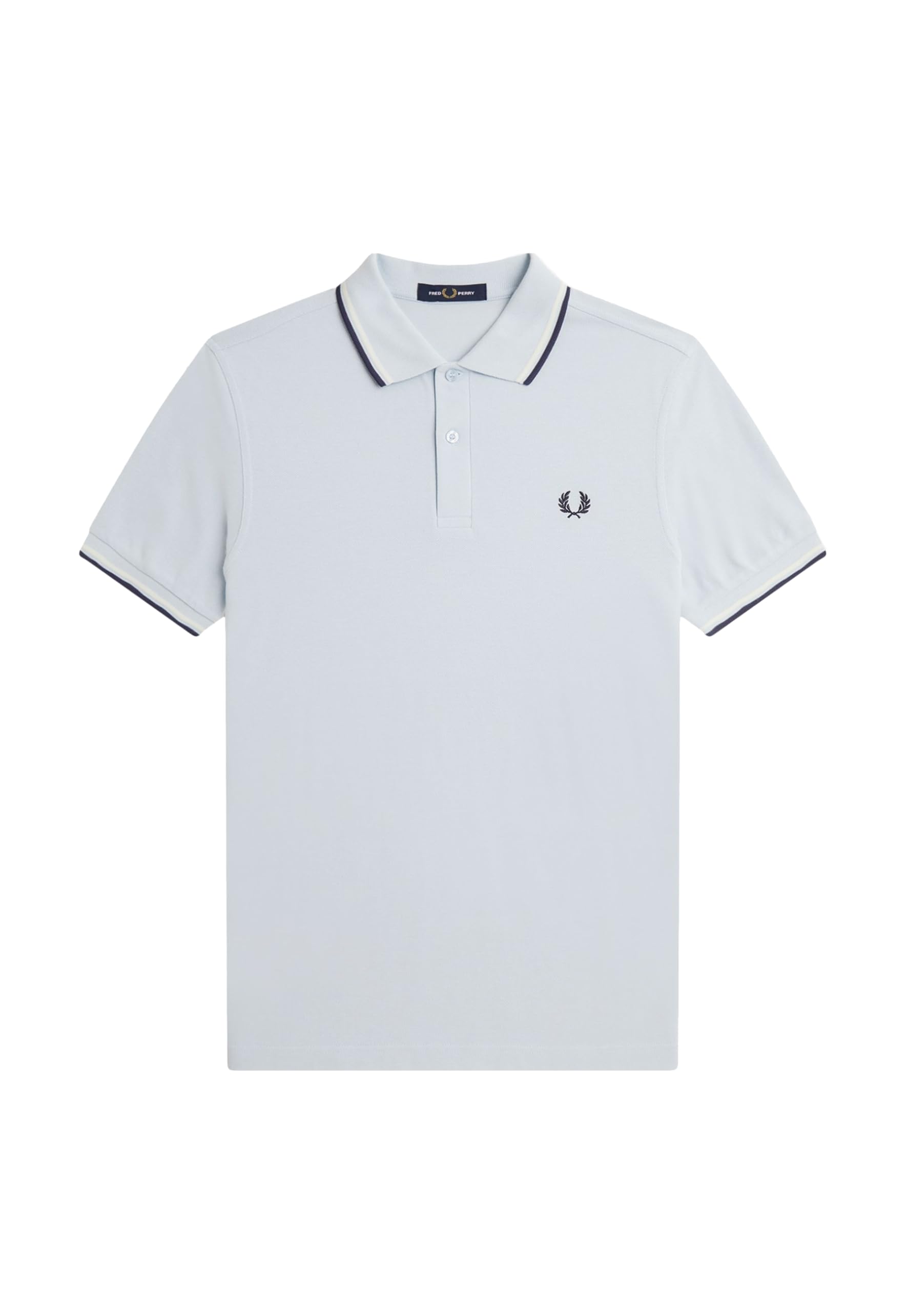 Fred Perry Polo mm3600 y25 lgic/swhi/tnsbl