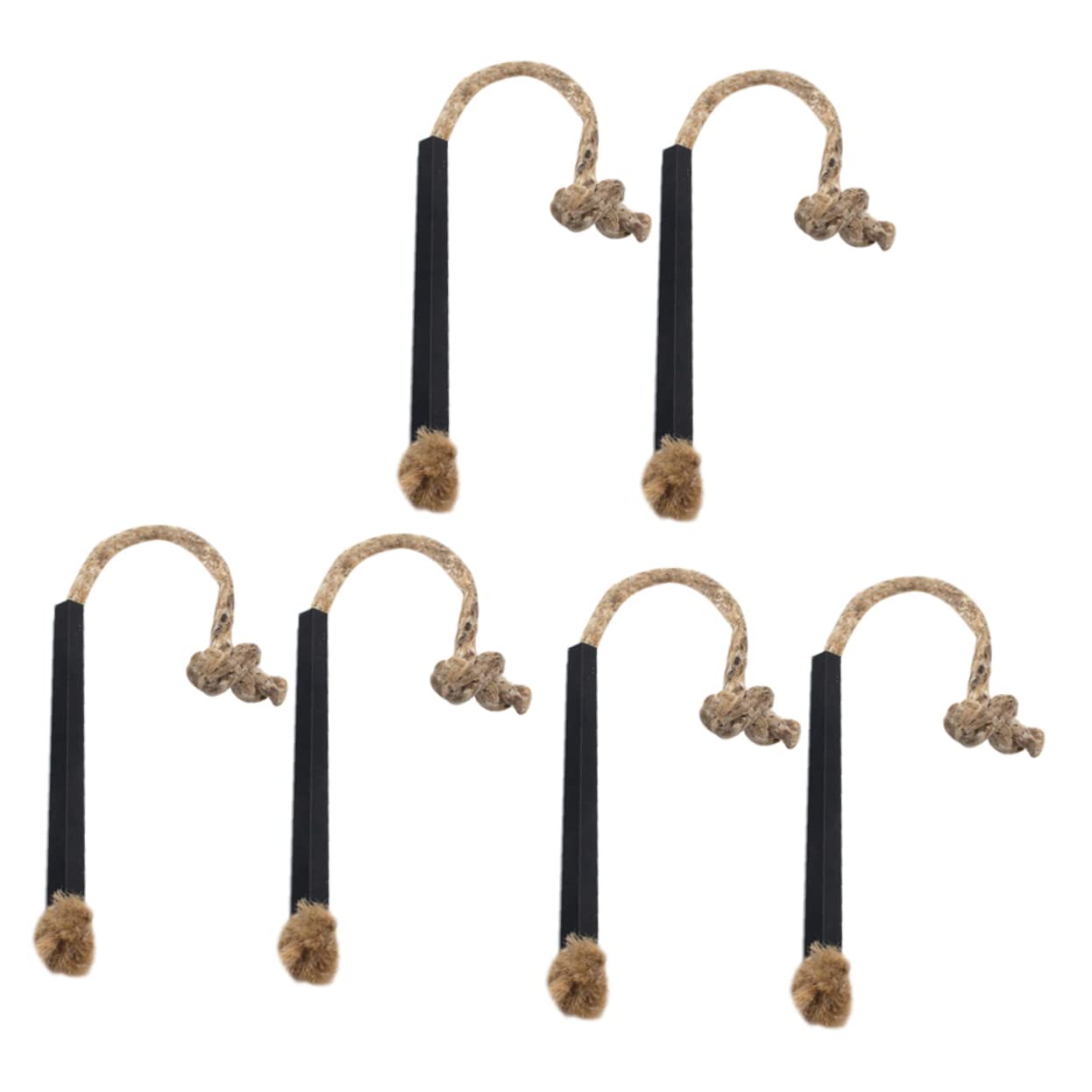 SUPVOX Outdoor Camping Essential: 6 Pack Survival Wick Rope Aluminum Tube Ignition Long Burning Safe