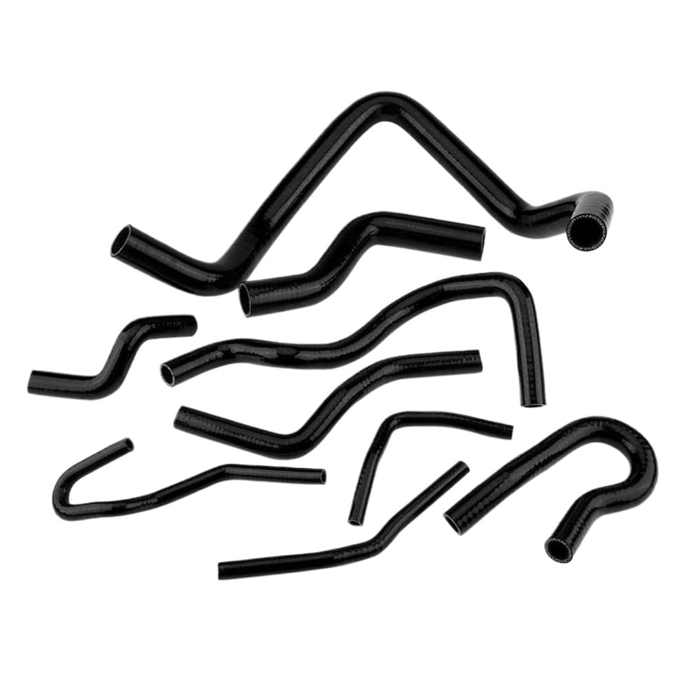Radiator Hose Compatible with Civic D15 D16 SOHC EG EK 1992 2000(Black)