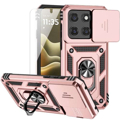 Coque Motorola Edge 2026 protection objectif et béquille intégrée antichoc militaire