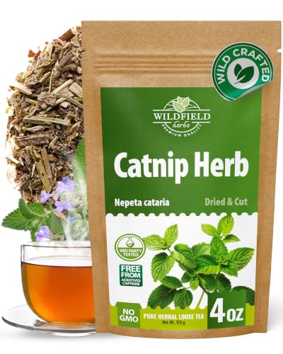 4 oz. Catnip Tea Catnip Herb Tea (Nepeta L.) - 113g Cat Nip Herb Hierba Gatera