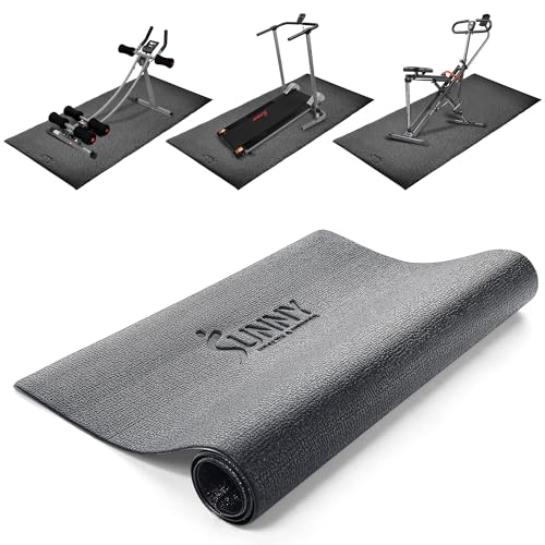 Sunny Health & Fitness Home Gym Estera protectora de espuma para el suelo para aparatos de fitness y ejercicio - Disponible en 4 opciones de tamaño