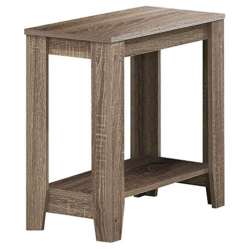 Monarch Specialties Accent End Side Lamp Table with...