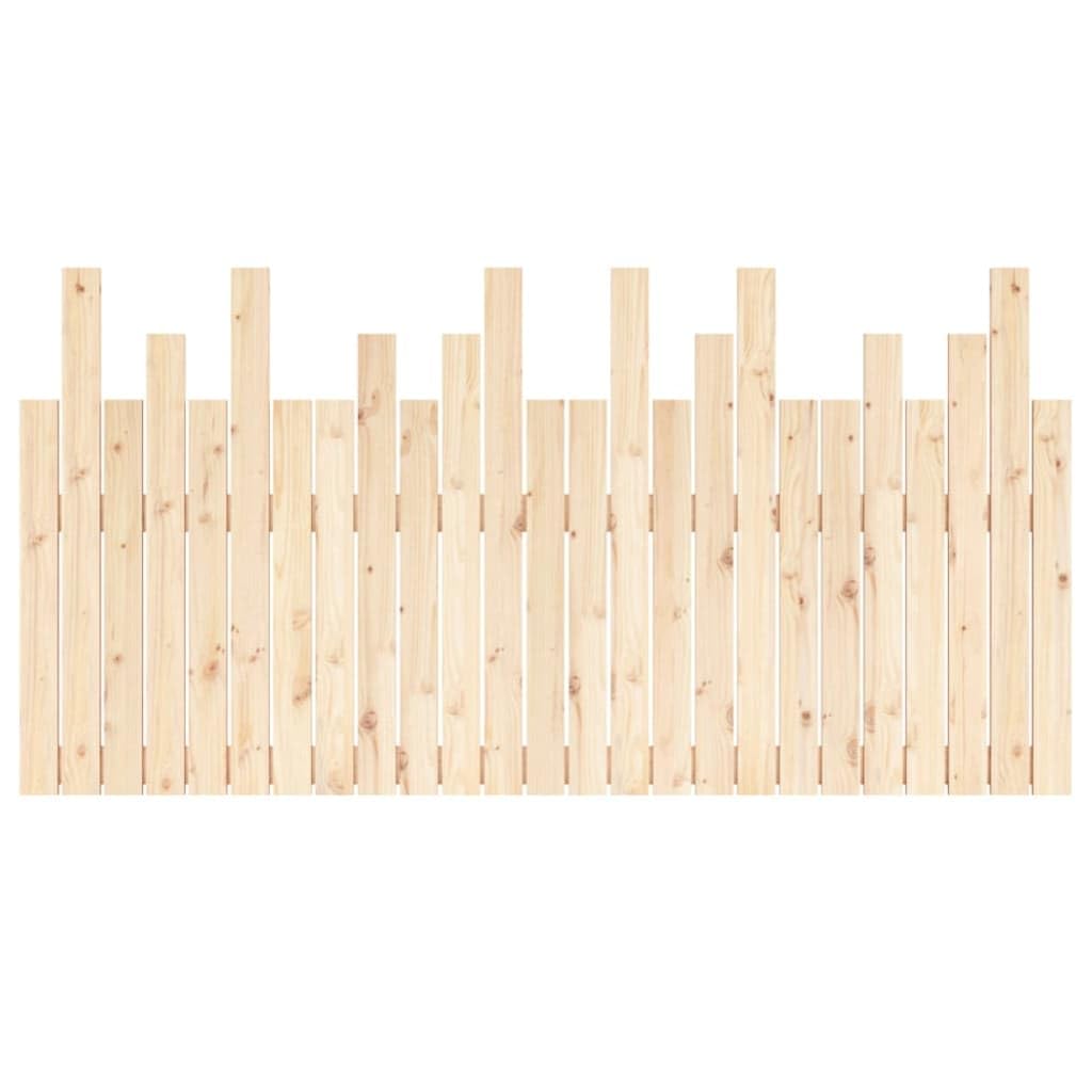824798 Testiera da Parete 159,5x3x80 cm in Legno Massello di Pino Testata in Legno,Testata Letto Matrimoniale Muebles Dormitorio Spalliera Letto Testiere per Letto Matrimoniale