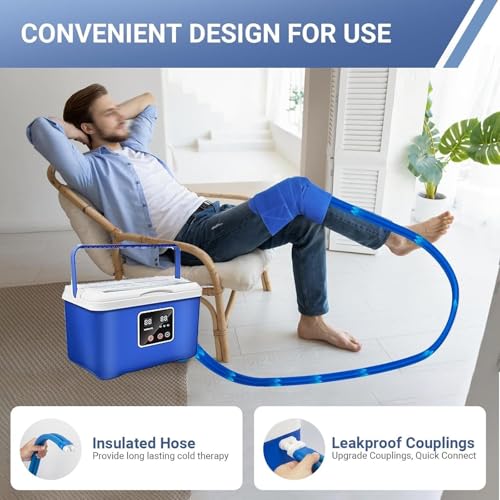 Máquina de Terapia de Frío, para Terapia Continua de Frío, para Alivio del Dolor de Hombro, para Alivio del Dolor, Lesiones Deportivas (Wrist)