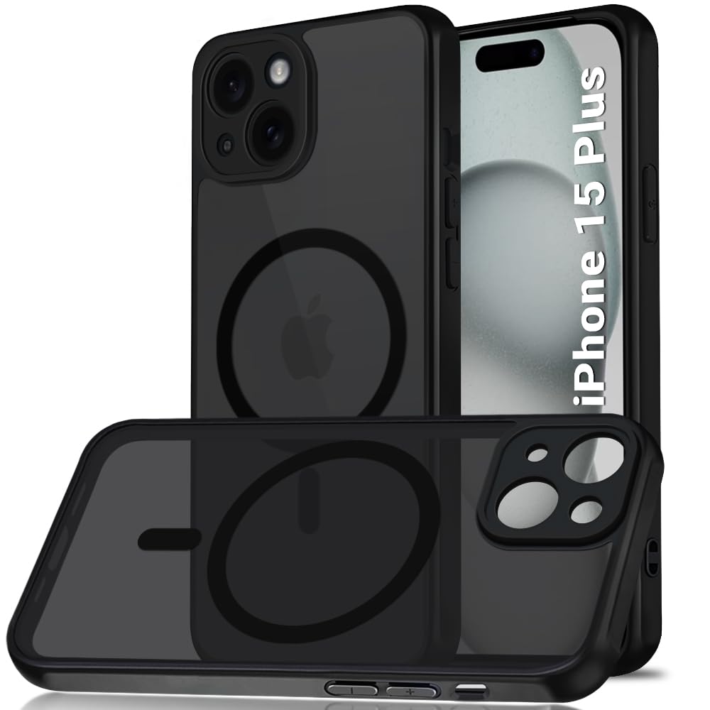 TheGiftKart for iPhone 17 Pro Max Case, Matte Frosted Hard Back Cover Compatible with MagSafe, Hybrid Shockproof iPhone 17 Pro Max Cover with Camera & Screen Protection (PC & TPU, Translucent Black) — Amazon image 22