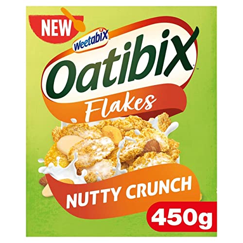 Weetabix Oatibix Flakes Nutty Crunch Cereal, 450g