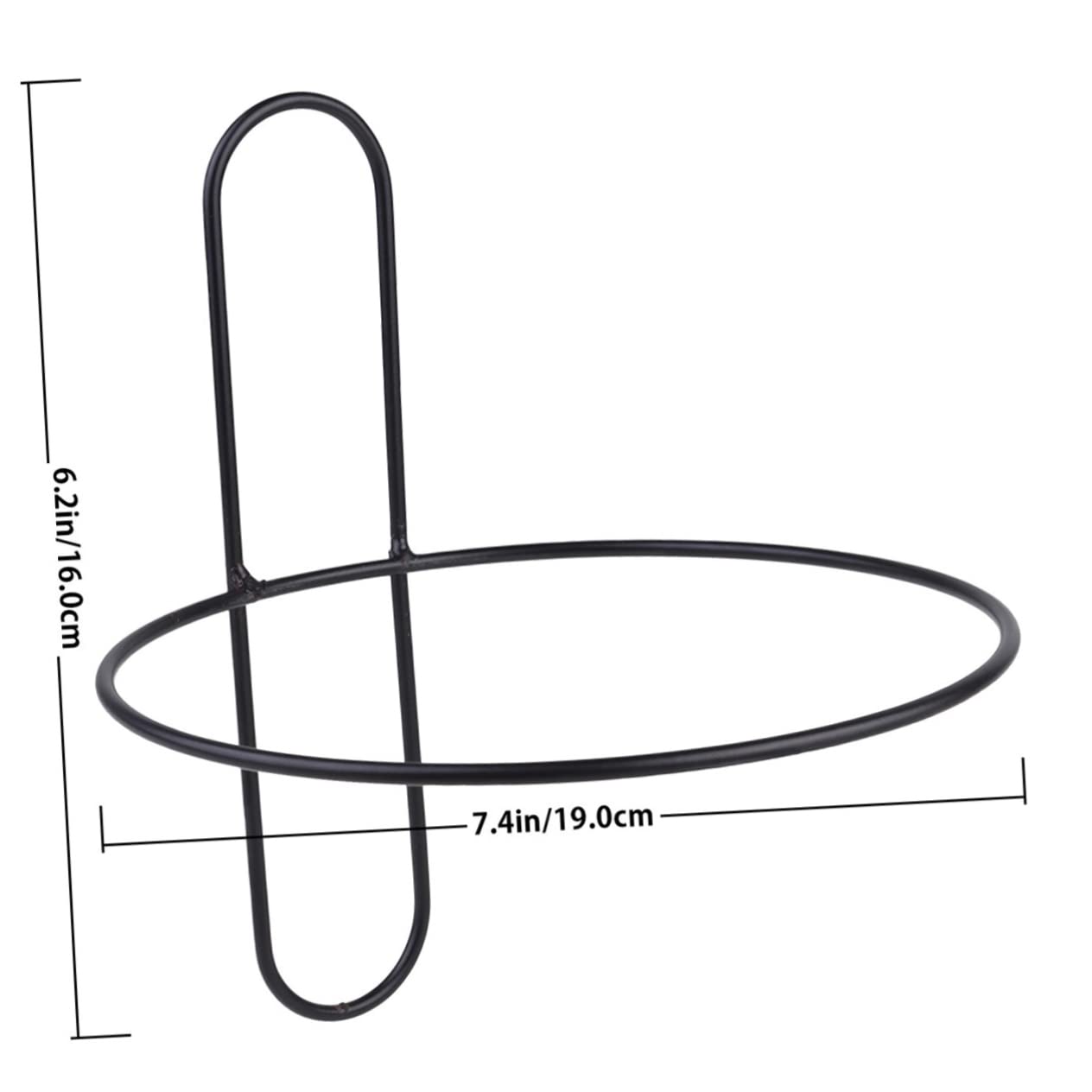 FUNOMOCYA Sturdy Wall Hanging Iron Frame 3pcs Set Plant Hooks for Wall Plant Stand Planter