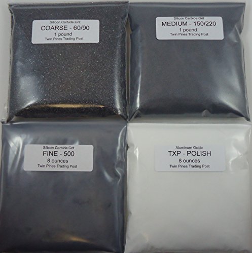 Rock Tumbler Grit for 15 pound Tumbler