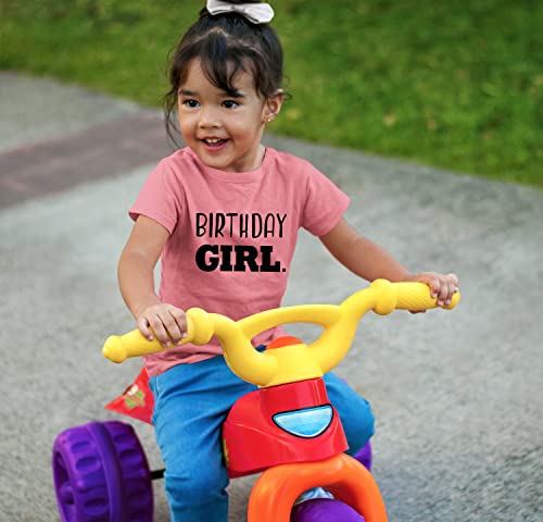 Image of Birthday Girl Shirt Toddler T-Shirt Kid Birthday Party Outfit Tee Gift for Girls 1st 2nd 3rd 4th 5th 6th 7th 8th Tops