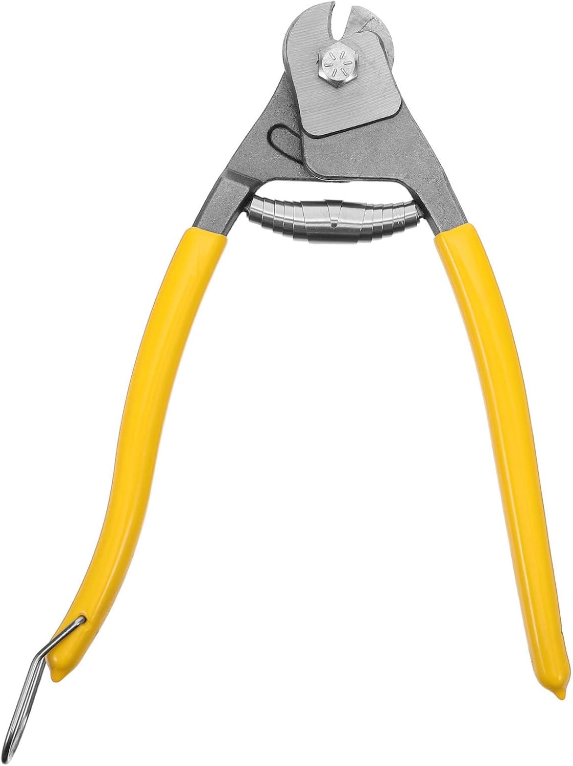 POPETPOP Heavy Duty Wire Rope Cutter and Ergonomic Grip with Chrome Tungsten Steel Blades Precision Cutting Surface for Auto Electrical Work and Construction for Effortless Home Repair