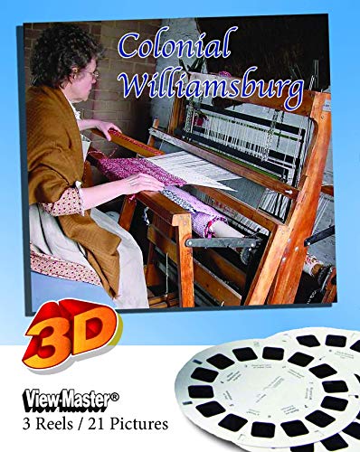 Colonial Williamsburg - ViewMaster - 3 Reel Set - 21 3D Images