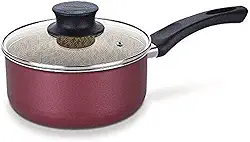 Panela De Alumínio Com Revestimento Interno De Antiaderente Tramontina Vermelho Pequeno