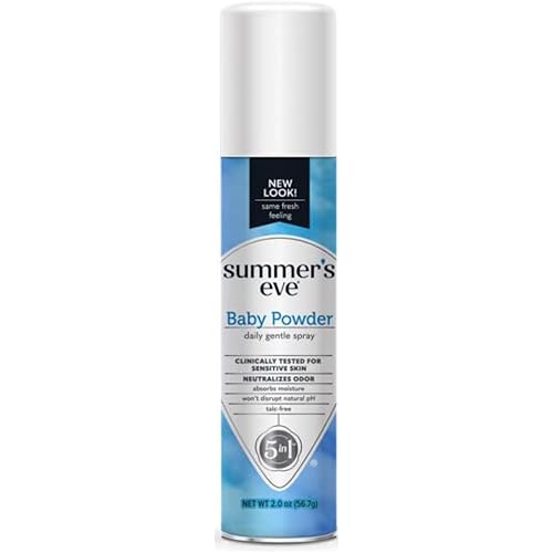 SUMMER'S EVE Feminine Deodorant Spray-Baby Powder-2 oz (Pack of 1)