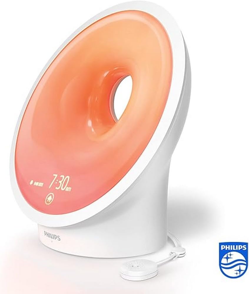 中古美品　PHILIPS スマートライト HF3679/01 Philips Connected Sleep & Wake-up Light, Ambitrak Environmental