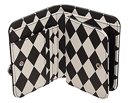 DC Comics Harley Quinn Locket Deluxe Bi-Fold Wallet2