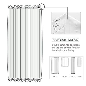 Dwcnfrenchdoorcurtainsrodpocketthermalblackoutcurtainfordoorswithglasswindowkitchenandpatiodoorsforprivacy25x72incheslong1curtainpanelwithtiebackgreyishwhite  Urban Country Home Decor Dwcn french door curtainsrod pocket thermal blackout curtain for doors with glass window kitchen and patio doors for privacy 25 x 72 inches long 1 curtain panel with tieback greyish white  urban country home decor