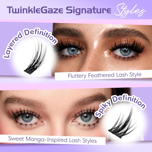 Image of Bottom Lashes 288pcs, DIY Lower Lash Clusters