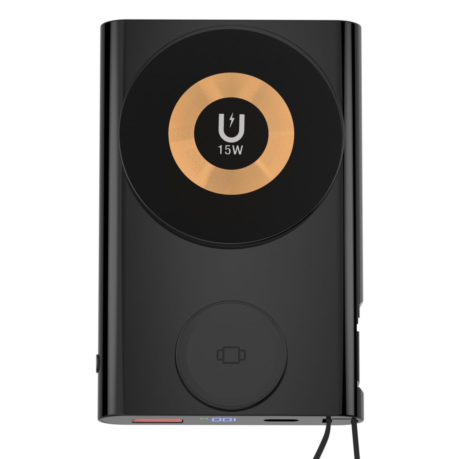 SEVENAIRE P130 2-in-1 Mag-Safe Power Bank 10000mAh with Apple Watch Charging | 22.5W Fast Charging | Charges iPhone 50% in 30 mins via Built-in Type C Cable| Magnetic Power Bank for iPhone 12 & Above (B0D5BYV8FT) Amazon Price History, Amazon Price Tracker