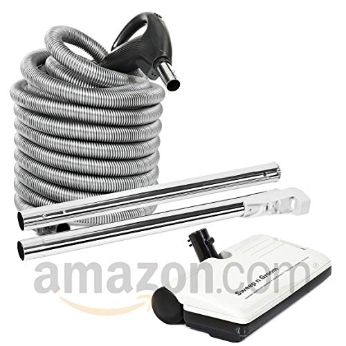 Ultra Clean 30' Hose Kit with Beam Central Vacuum Electric Powerhead Sweep N