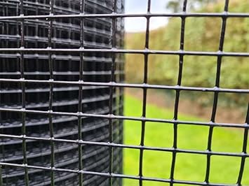 SANKATMOCHAN Industries MESH Masters Welding Wire Garden Fencing Iron Net with 14 Guage Mash Size 1  1 Inch Block Anti Bird 45-50Feet Netting Uv Stablized with 12 Months Guarantee (6 FEET)