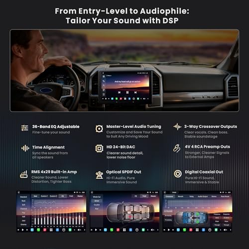 Image of X10 10.1 inch QLED Touchscreen Double Din Car Stereo with Dashcam | 8G+128G, Dual 1080P Cam, AI Vision, Parking Monitor, Remote Live View, 4G LTE & GPS, Wireless CP /AA, DSP Audio & HDMI In