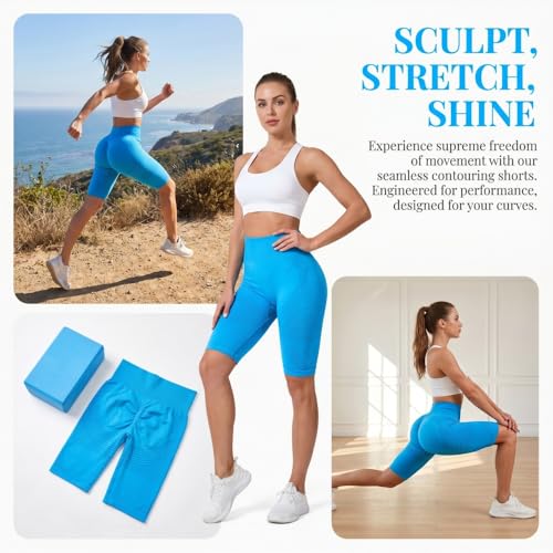 Leggings anticelulíticos 3D con bandas de resistencia y control de abdomen para mujer 5