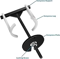 Vista 5 de Goplus Compresor de resorte de transmisión, kit de herramientas de extracción/instalación del embrague de transmisión automática, compresor
