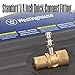 Westinghouse Universal 15” Pressure Washer Surface Cleaner Attachment - 3400 Max PSI, 1/4” Connector - For Gas and Electric Pressure Washers
