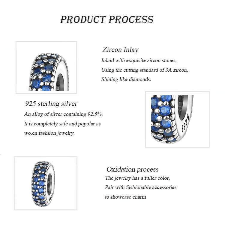 Image of ARTCHARM Clasp Love Safety Chain Charm - Authentic 925 Sterling Silver Heart Beads - Fit European Style Bracelet