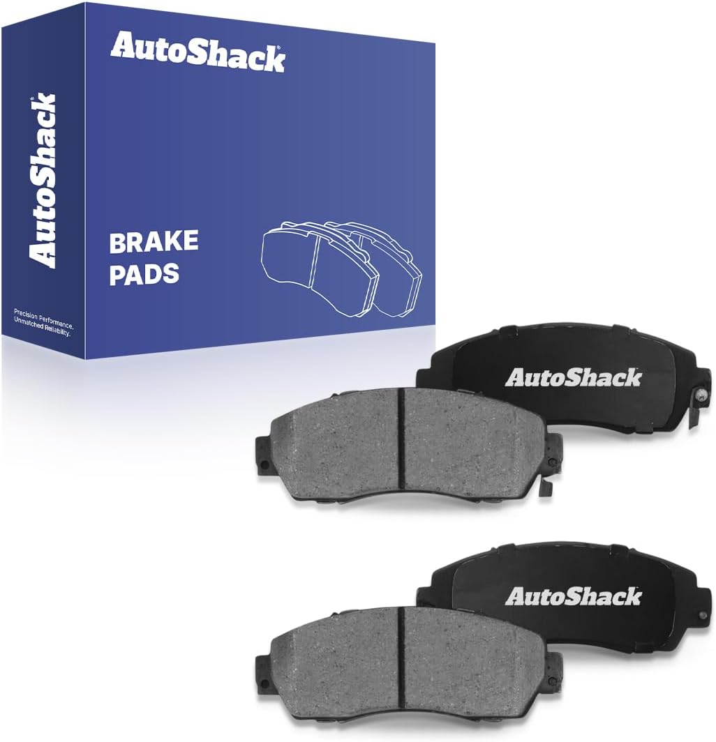 AutoShack Front Premium Ceramic Brake Pad Set Replacement for 2012-2016 Honda CR-V 2011-2017 Honda Odyssey 2016-2019 Subaru Legacy 2019-2025 Acura RDX 2021 Acura TLX 4-PC