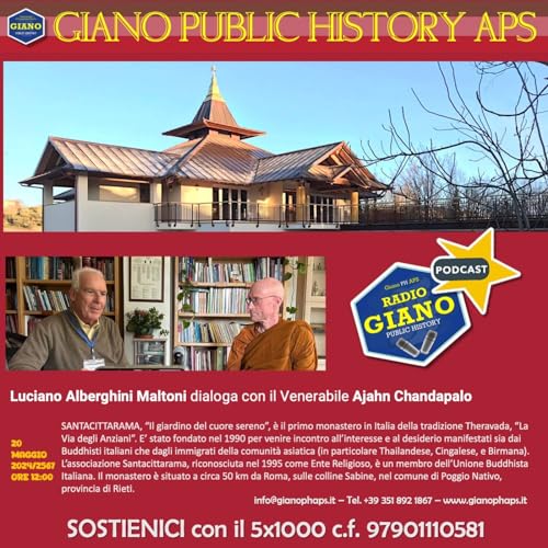 SANTACITTARAMA | Luciano ALBERGHINI MALTONI dialoga con il Venerabile Ajahn CHANDAPALO